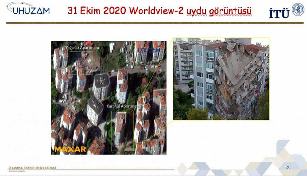 İzmir'deki deprem ve tsunaminin uzay görüntüleri ortaya çıktı - Sayfa 1