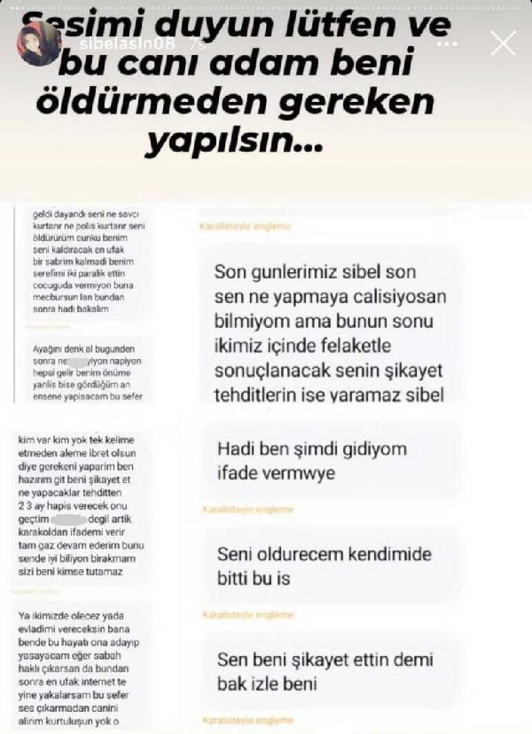 Boşandığı eşinden tehdit alan kadın , sosyal medyadan yardım istedi! - Sayfa 3