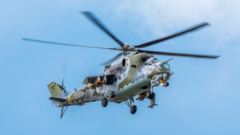 Rus helikopteri düşürüldü! Azerbaycan'dan açıklama
