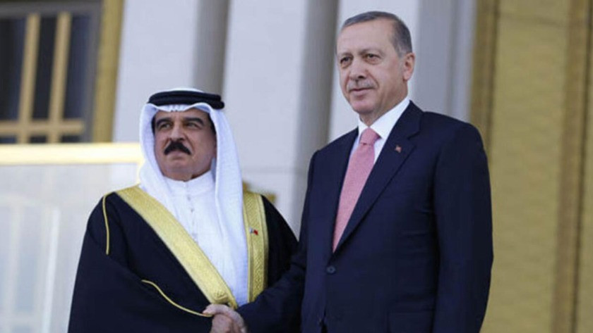 Erdoğan ve Bahreyn Kralı Halife arasında kritik görüşme