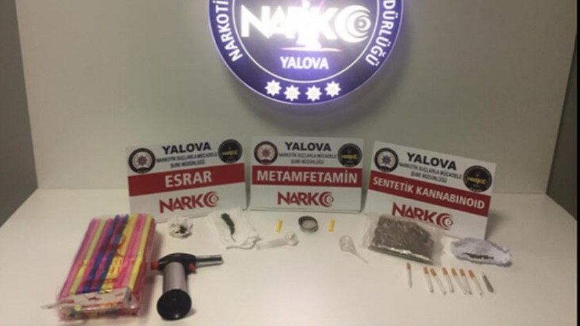 Yalova'daki uyuşturucu operasyonlarında 3 tutuklama