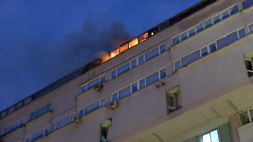 Şişli’deki Perpa İş Merkezi'nin restoranında yangın çıktı