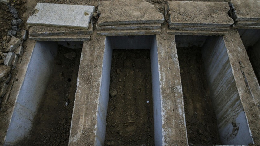 Ankara'da korona virüsten ölenler bu mezarlığa gömülüyor! İşte tüyler ürperten manzara