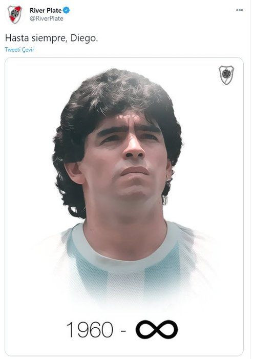 Dünya futbolu Maradona için yasta! İşte futbol dünyasından taziye mesajları - Sayfa 1