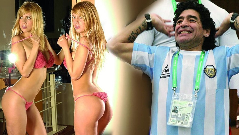 Maradona ve Wanda Nara otelde sabaha kadar cinsel ilişkiye girdiler
