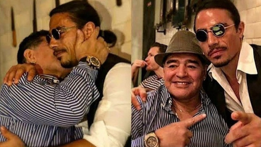 Ünlü isimlerden Maradona paylaşımları