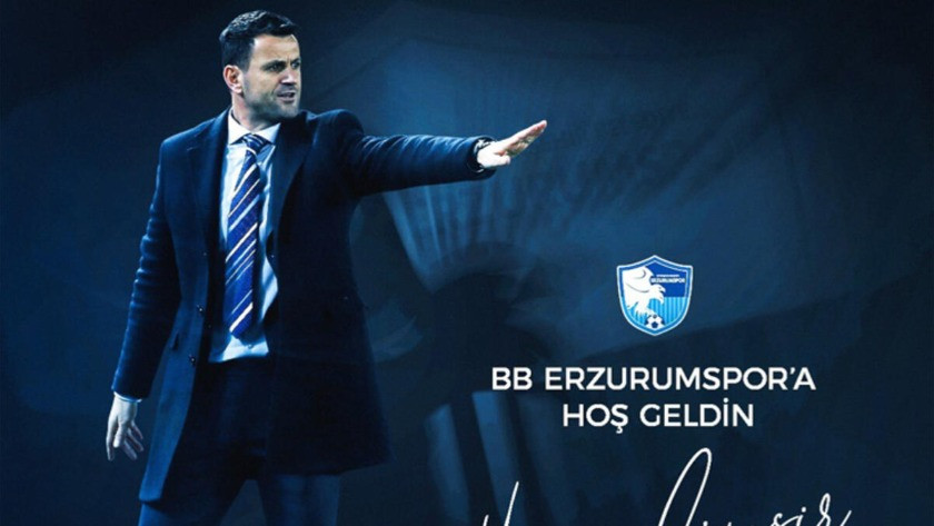 BB Erzurumspor, teknik direktör Hüseyin Çimşir ile sözleşme imzaladı