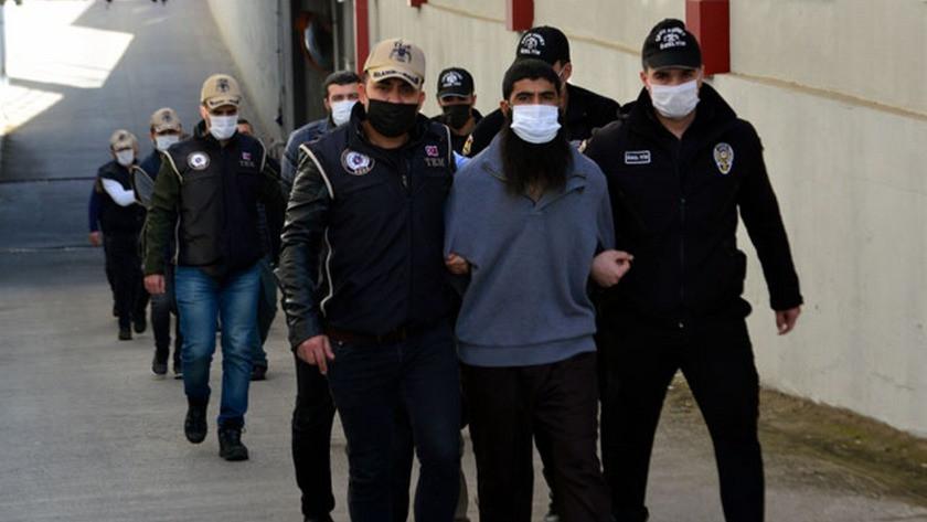 Eylem hazırlığı yaparken yakalanan 4 DEAŞ’lı tutuklandı