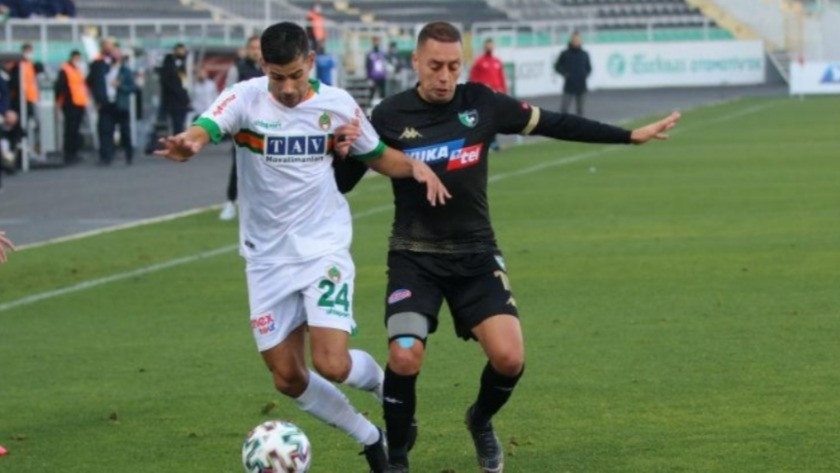 Denizlispor - Alanyaspor maç sonucu: 1-0 özet izle