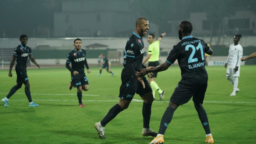 Trabzonspor, Hatay deplasmanında tek golle kazandı