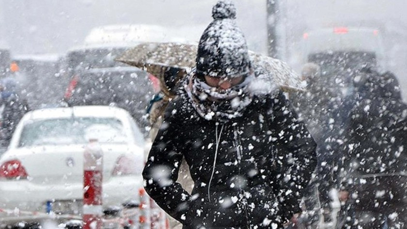 Kar yağışı bu illeri esir alacak! Meteoroloji'den önemli uyarı