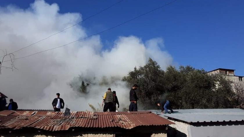 Adana'da korkutan yangın! Yangın binalara sıçradı...