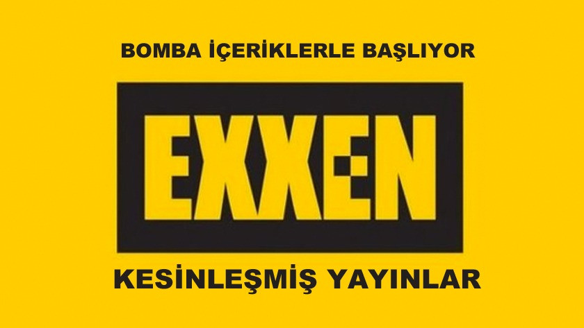 1 Ocak'ta yayına başlayacak Exxen'de yayınlacağı kesinleşen 28 yapım