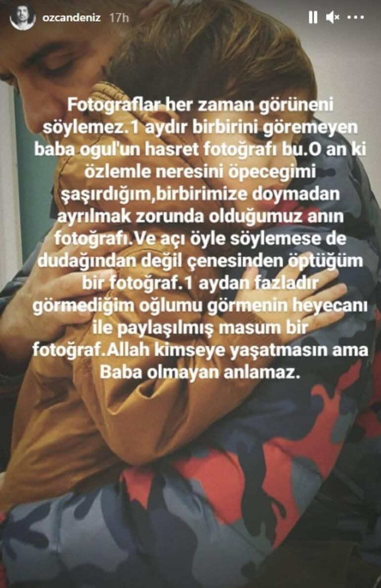 Özcan Deniz oğlu Kuzey'i 'dudağından öptüğü' yönündeki eleştirilere yanıt verdi! - Sayfa 3