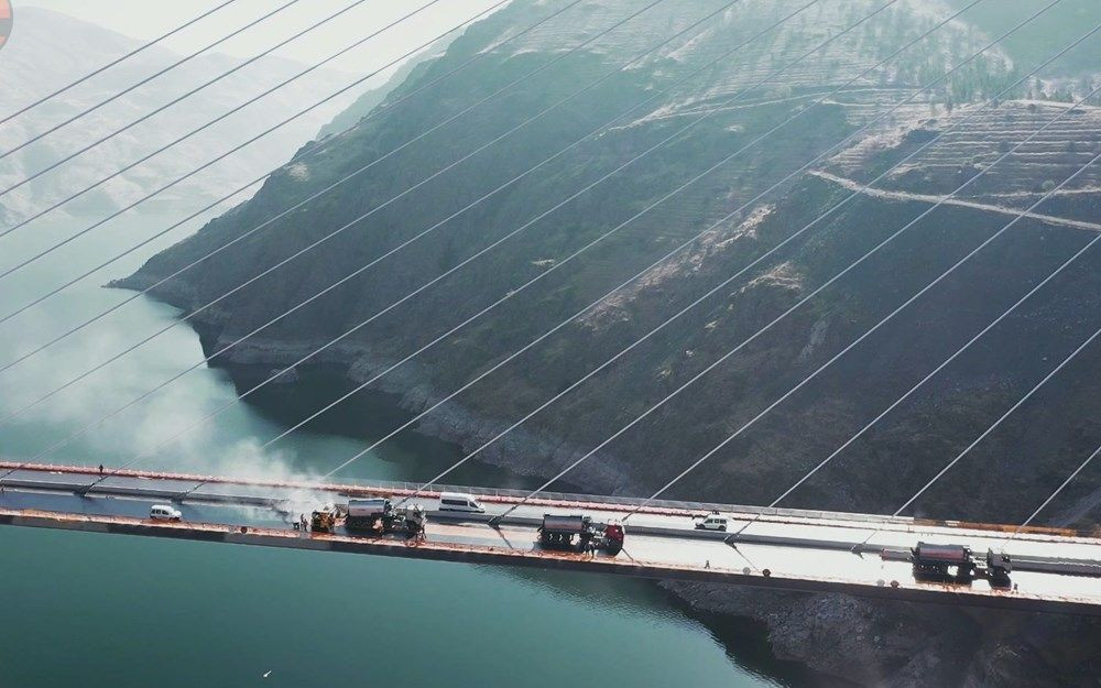 On altı ilin bağlantı noktası Kömürhan Köprüsü açıldı - Sayfa 1