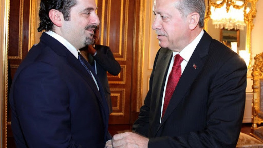 Erdoğan, Lübnan'da hükümeti kuracak olan Hariri'yle görüştü