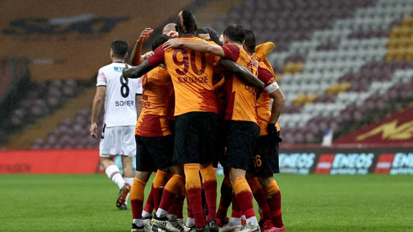 Galatasaray, evinde Gençlerbirliği'ni 6-0 yendi