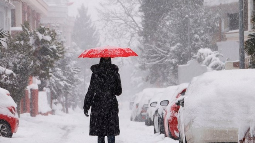 Hafta sonuna dikkat! İstanbul'a yoğun kar geliyor