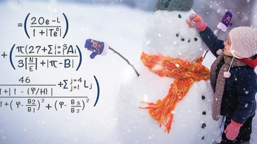 İşte 'mükemmel kardan adam' yapmanın matematiksel formülü