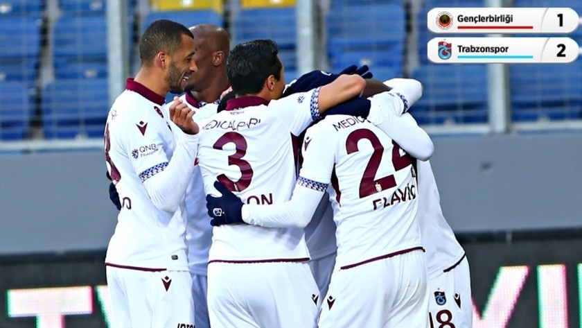 Gençlerbirliği 1-2 Trabzonspor maçın gollerini izle