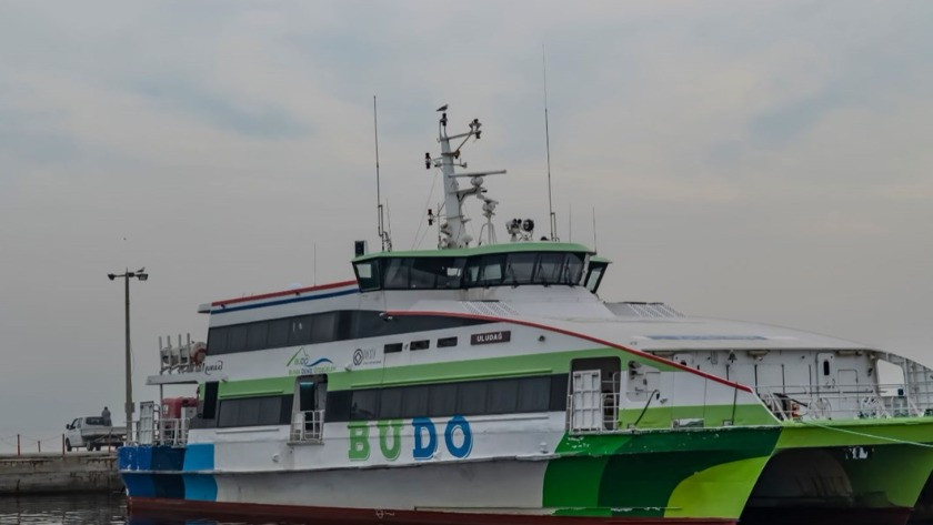 Deniz ulaşımına fırtına engeli: BUDO'nun bazı seferleri iptal edildi