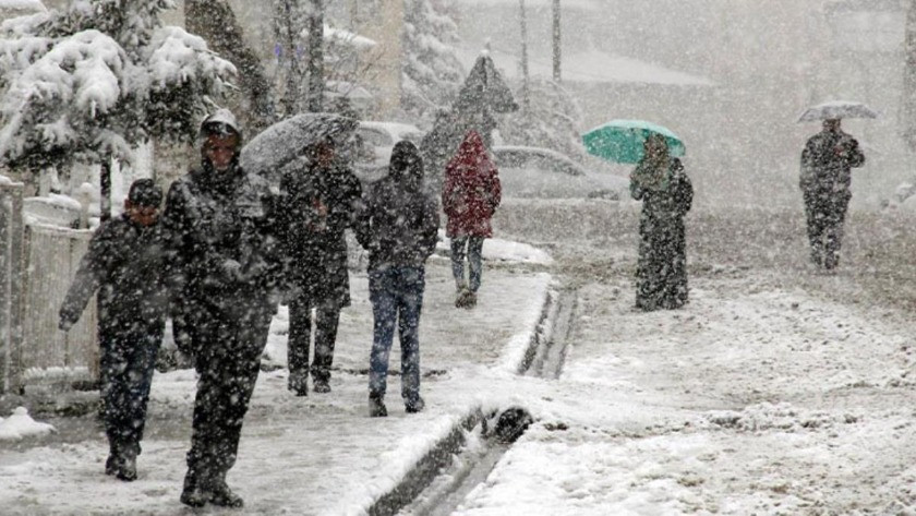 Meteoroloji uyardı: 36 ilde kar yağışı bekleniyor