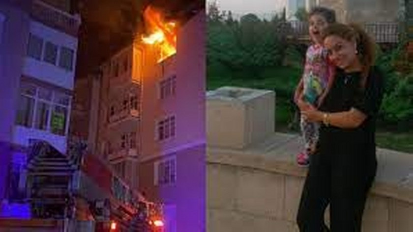 Konya'da çıkan yangında anne, kız hayatını kaybetti