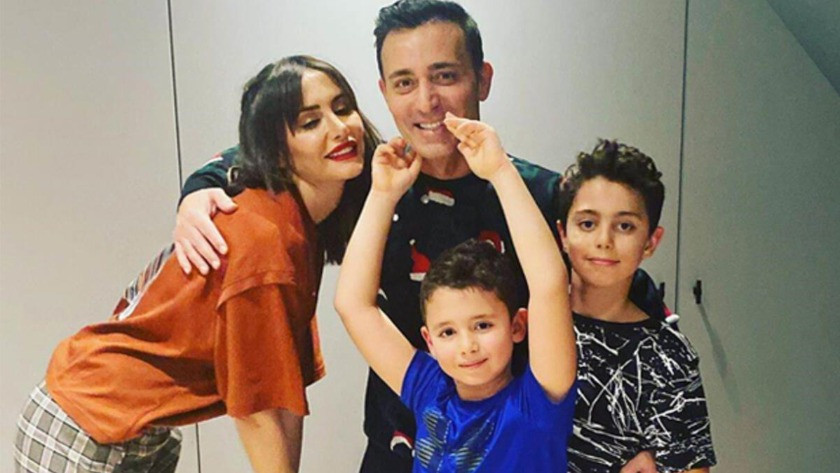 Mustafa Sandal'ın eski eşi Emina Jahovic ve çocukları koronavirüse yakalandı