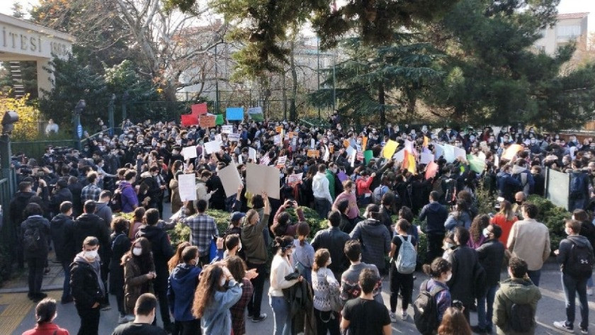 Boğaziçi eylemlerinde gözaltına alınan 33 kişi mahkemeye sevk edildi