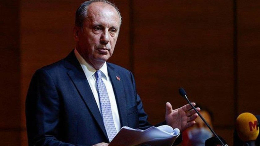 Muharrem İnce CHP'den istifa ettiğini açıkladı