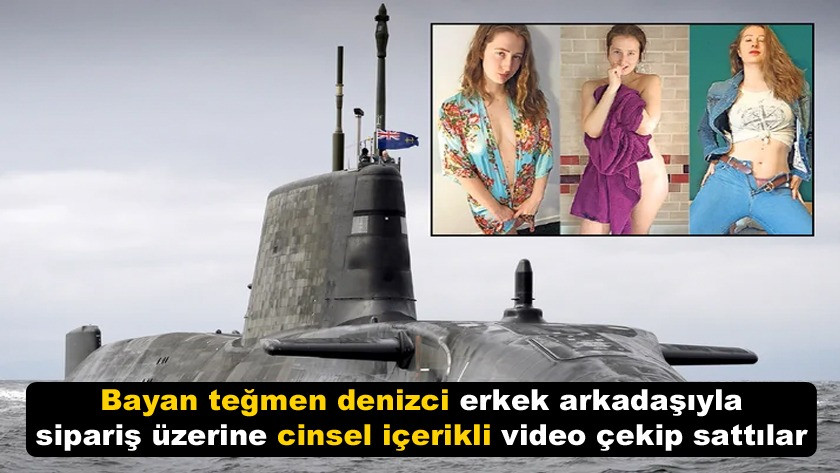 Nükleer denizaltında skandal!  Müstehcen içerikli videolar...