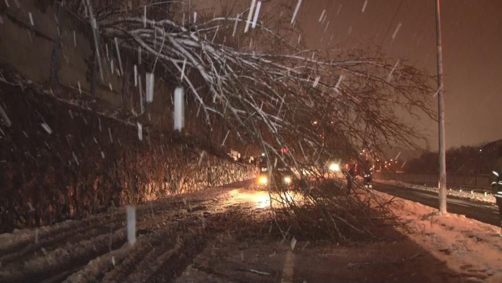 İstanbul'da yoğun kar yağışı hayatı felç etti! Bazı bölgelerde ağaçlar devrildi - Sayfa 3