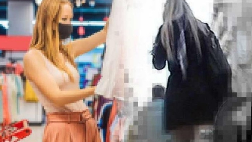Mağazadan kadınların etek altı görüntülerini çeken şahıs yakalandı