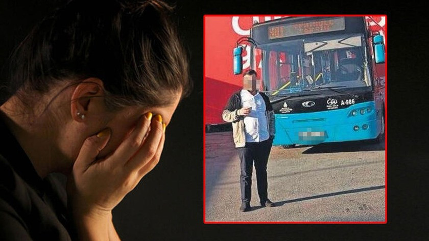Halk otobüsü şoföründen kadın yolcuya cinsel saldırı!