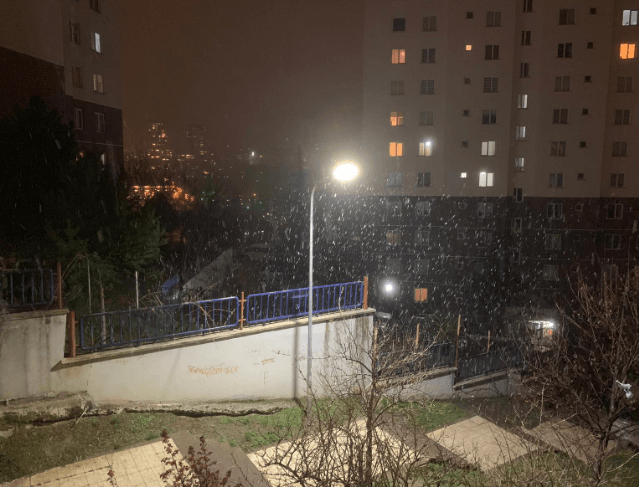 Ankara'da akşam saatlerinde kar yağışı başladı - Sayfa 3