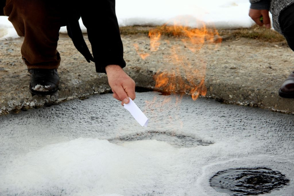 Erzurum'daki yanan su görenleri hayrete düşürüyor! - Sayfa 2