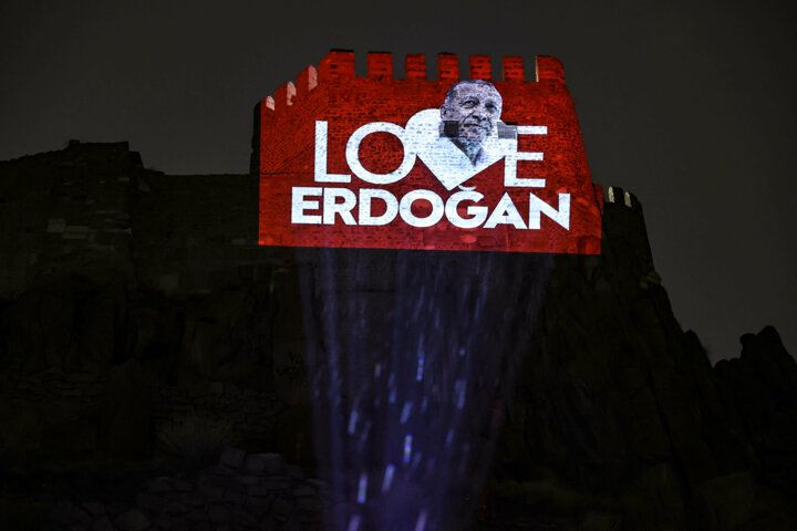 Ankara Kalesi'ne "Love Erdoğan" ışıklandırılması - Sayfa 3