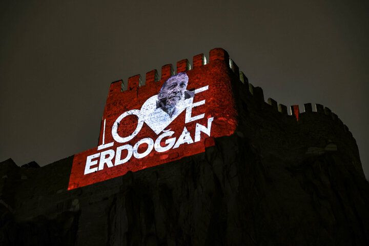 Ankara Kalesi'ne "Love Erdoğan" ışıklandırılması - Sayfa 4