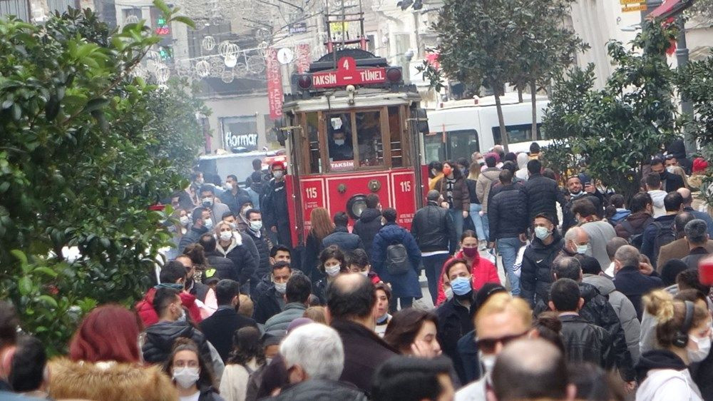 İstanbul İstiklal Caddesi'nde koronavirüs önlemi ! - Sayfa 4