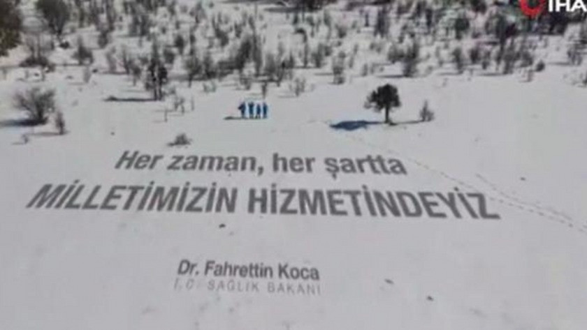 Fahrettin Koca'dan ‘Evde Sağlık Hizmetleri' paylaşımı