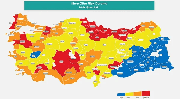 Türkiye'nin en batısındaki tek 'mavi' şehirdi, vakalar fırladı! Sadece 3 'mavi' şehir kaldı - Sayfa 2