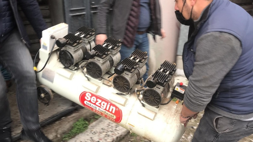 Bursa’da, kaçak sigara imalathanesine polis operasyonu! video izle