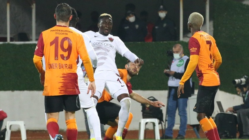 Galatasaray deplasmanda Hatayspor'a 3-0 kaybetti