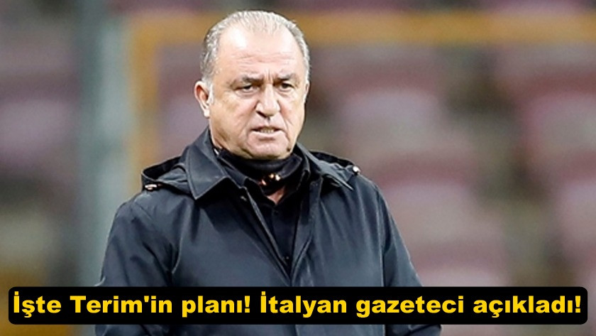 İşte Galatasaray Teknik Direktörü Terim'in planı