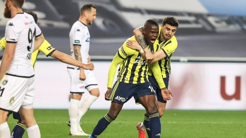 Fenerbahçe, Denizlispor'u mağlup ederek ikinci sıraya yükseldi