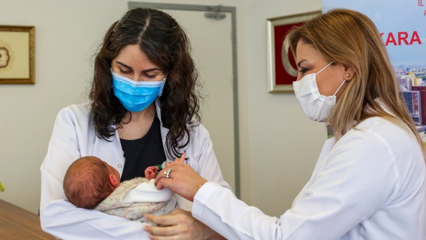 Türkiye'nin antikorlu doğan ilk bebeği dünyaya geldi