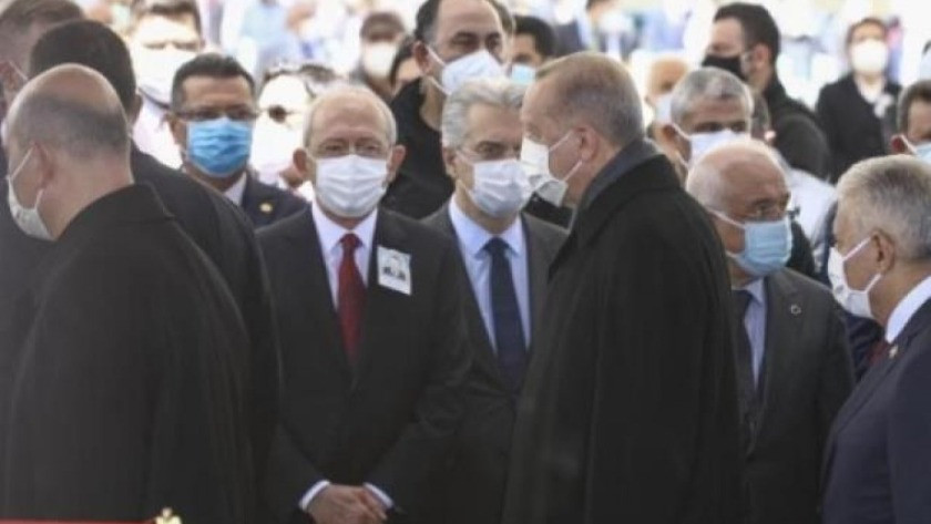 Erdoğan, Kılıçdaroğlu'na selam vermedi