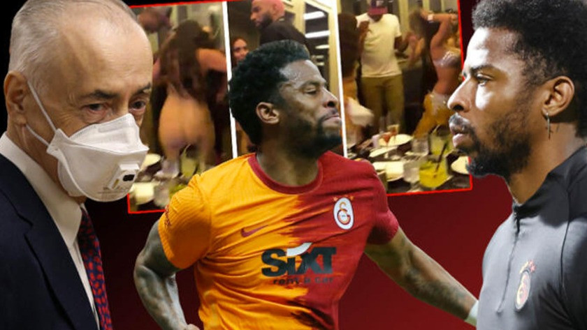 Galatasaray'da Donk yalnız değil! İşte Seks partisine katılan isimler