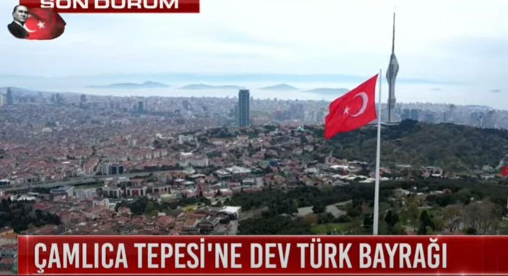 Erdoğan en büyük Türk bayrağını en yüksek göndere çekti - Sayfa 3