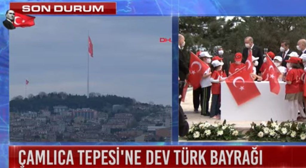 Erdoğan en büyük Türk bayrağını en yüksek göndere çekti - Sayfa 4